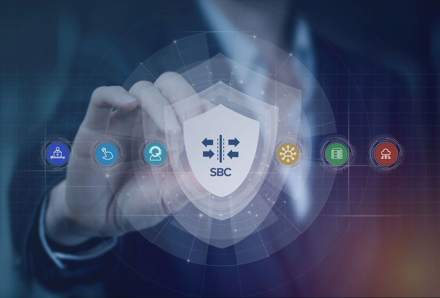امنیت تلفن ابری با sbc