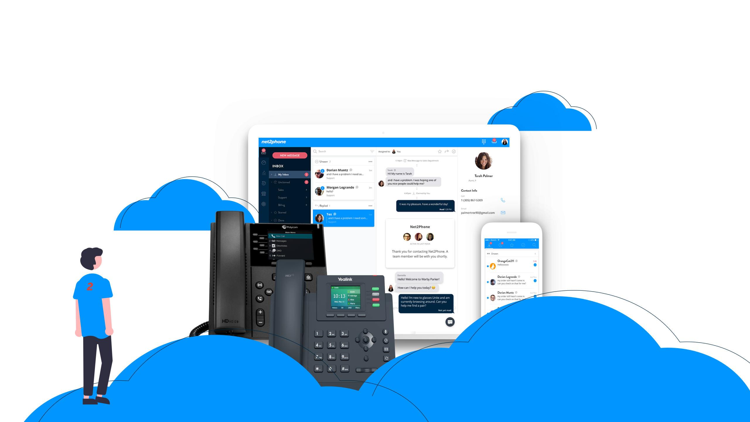 خط تلفن ابری با امکان تماس همزمان