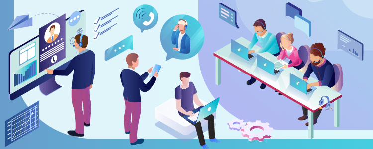 مرکز تماس به صورت ابری راه اندازی کنیم یا لوکال؟