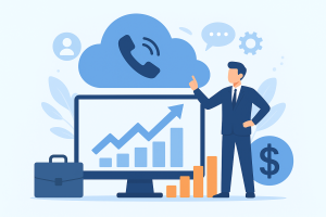 چگونه تلفن ابری باعث افزایش فروش میشود؟