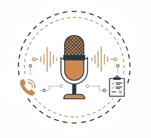 ضبط صدای منشی تلفنی