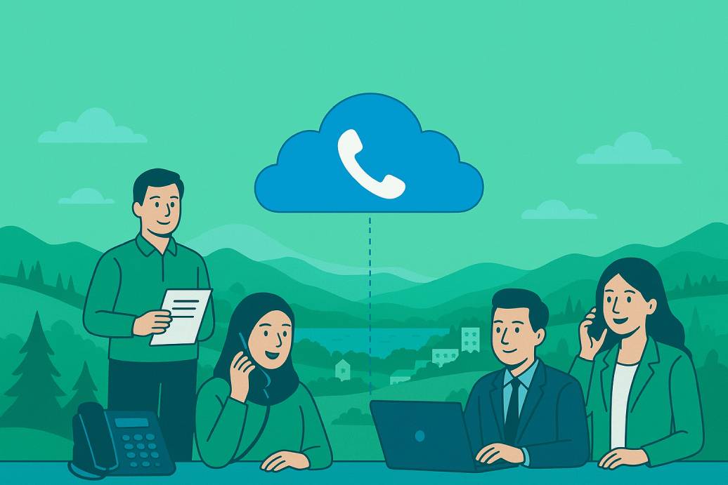 خط تلفن ابری برای مازندران